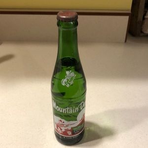 Vintage Mountain Dew bottle full